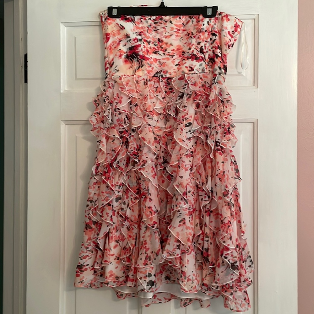 White House black market party dress .